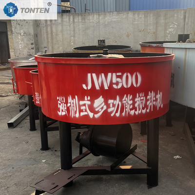 500l 700l machine à cimenter automatique à auto-chargement béton plat