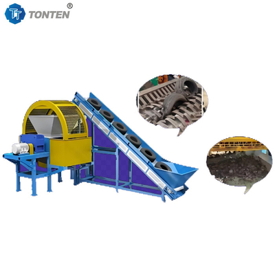 Machine de production de poudre de caoutchouc pour usine de recyclage de concasseur de pneus entiers