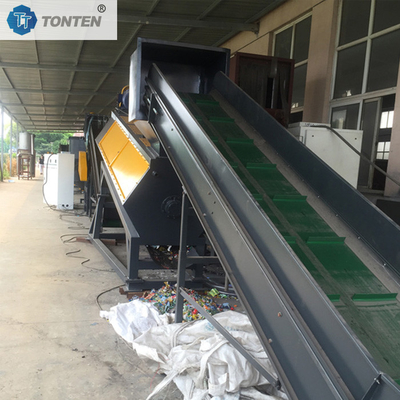 Plastique dur souple Flocons de plastique de lavage de la ligne de recyclage de PET de recyclage de plastique