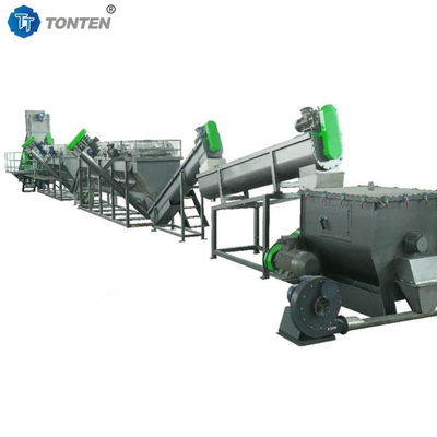 Ligne de machines de recyclage de déchets de bouteilles en plastique PET