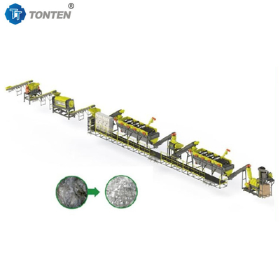 Machine de recyclage PET Déchets plastiques usagés Flocons de lavage