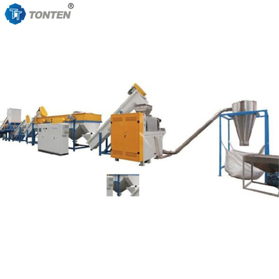 L'usine de recyclage des bouteilles en PET