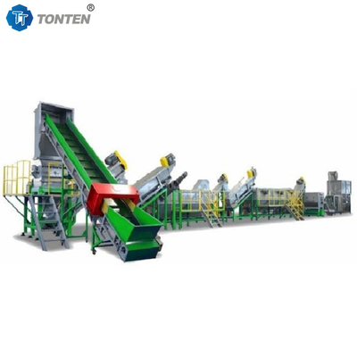 Plastique dur souple Flocons de plastique de lavage de la ligne de recyclage de PET de recyclage de plastique