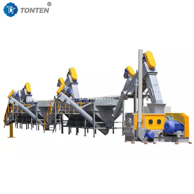 Production de granulés de recyclage de plastique
