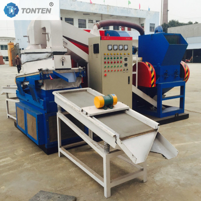 Machine à granuler du fil de cuivre pour le recyclage de la séparation du cuivre du plastique