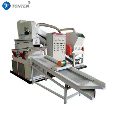 Machine de granulation de fil de ferraille Machine de séparation de plastique pour le recyclage de fil de cuivre