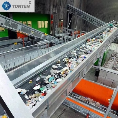 Système de tri des déchets en acier inoxydable durable à usage municipal