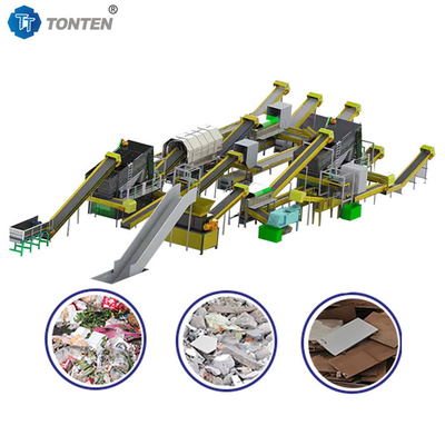 Ligne de production de recyclage des déchets de construction