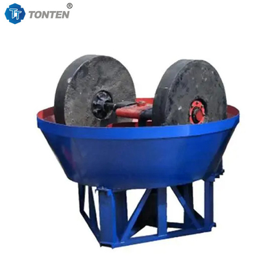 Minerai de fer Or Argent Moulin à pan humide Machine de broyage d'or