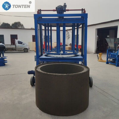 One-Meter Concrete Well Ring Brick Well Ring Forming Machine Supplier