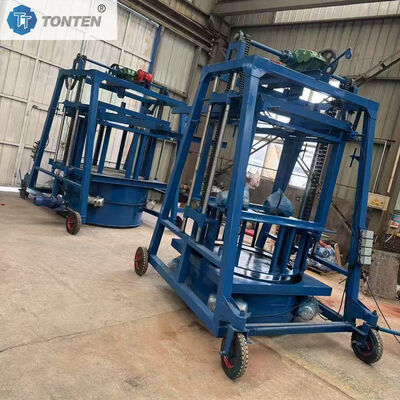 Machine de fabrication de briques pour projets de conservation de l'eau