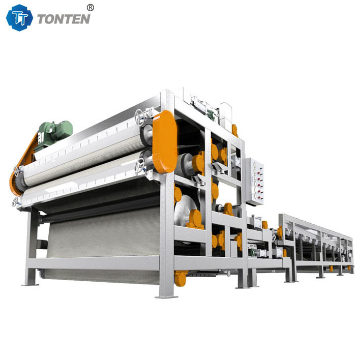 Appareil de filtration de déshydratation pour le traitement des eaux usées