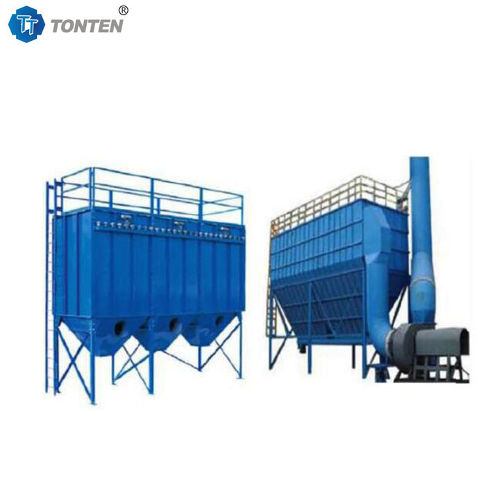 Collecteur de poussière à jet d'impulsion verticale pour usine de ciment