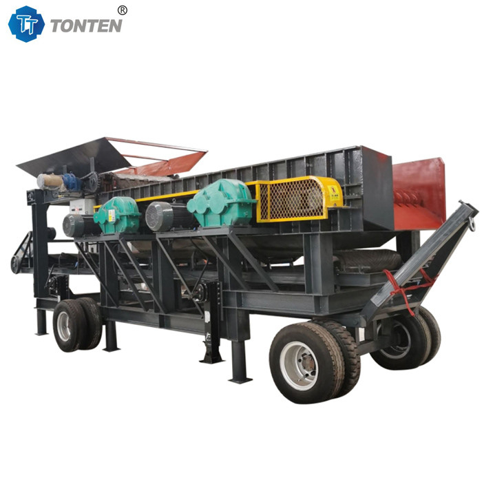 Vibration de sélection du minerai séparation de l'argile de tri séchage de la boue humide séparateur de pierre
