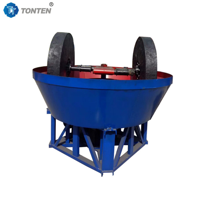 Machine de broyage de moulin à or séparateur gravitationnel de zinc d'argent moulin à plat humide