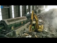 usine de tri des déchets ménagers