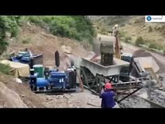 Usine concasseuse mobile