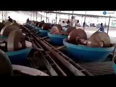 moulin à poêles humides machine de meulage de l'or