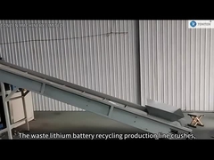 Ligne de recyclage des batteries au lithium