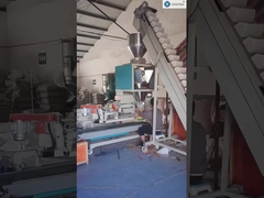 Machine de remplissage de pellet en plastique étanche pesant 25kg 50kg